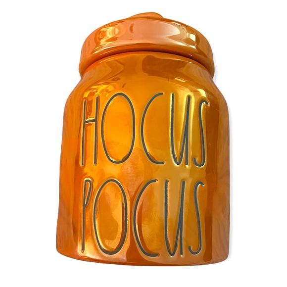 Rae Dunn Holiday Rare Rae Dunn Iridescent Hocus Pocus Canister